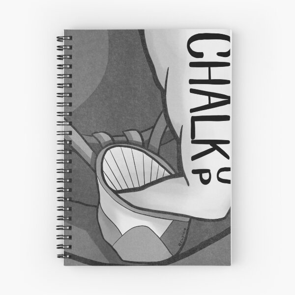 Item preview, Bouldering - CHALK UP when you're climbing - Black and White designed and sold by ccyioio.