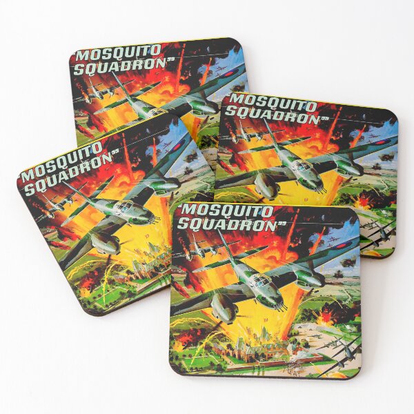 Item preview, Mosquito Squadron 1969 Movie Poster – Vintage War Film Print – Classic WWII Cinema Wall Art designed and sold by neildoch.