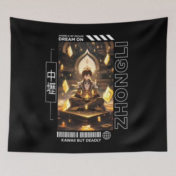 Item preview, Zhongli - Genshin Impact designed and sold by AllanBealy.