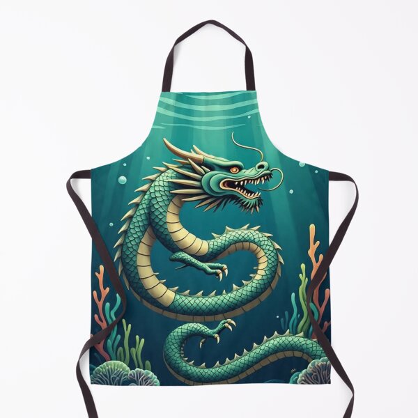 Artikelvorschau, Perlenwächterdrache – Japanisches Unterwasser-Ukiyo-e-Design entworfen und verkauft von Vandy Fullam.