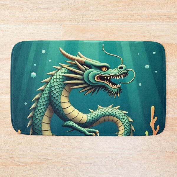 Item preview, Pearl Guardian Dragon – Japanese Undersea Ukiyo-e Design designed and sold by Vandy Fullam.