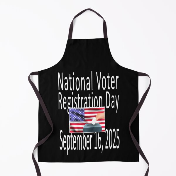 Item preview, National Voter Registration Day 2025 designed and sold by MauveMoves.