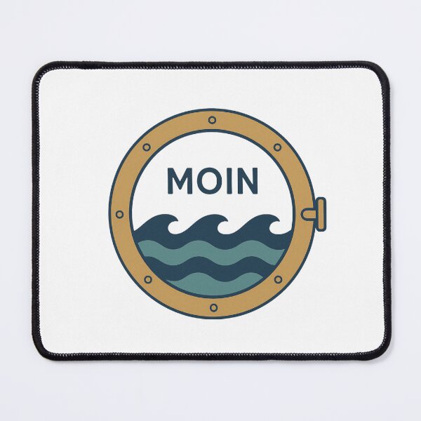 Item preview, Porthole Moin! designed and sold by Fies-und-Fein.