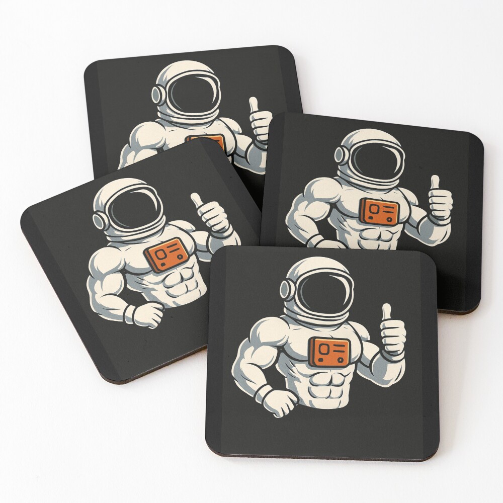 Item preview, Coasters (Set of 4) designed and sold by EntropyStudio.