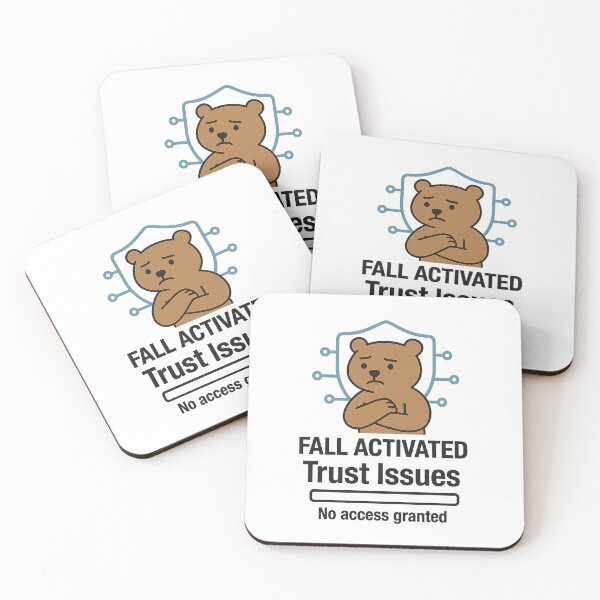 Item preview, Activated Trust Issues designed and sold by PlanetBoi.