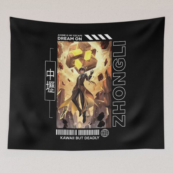 Item preview, Zhongli - Genshin Impact designed and sold by AllanBealy.