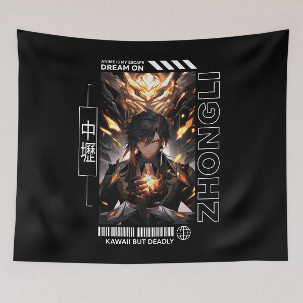 Item preview, Zhongli - Genshin Impact designed and sold by AllanBealy.