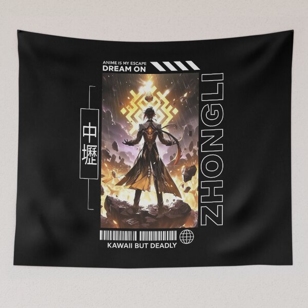 Item preview, Zhongli - Genshin Impact designed and sold by AllanBealy.