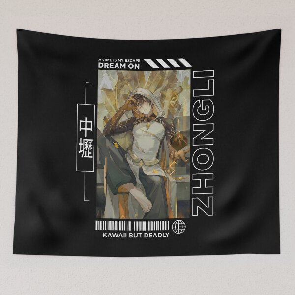 Item preview, Zhongli - Genshin Impact designed and sold by AllanBealy.