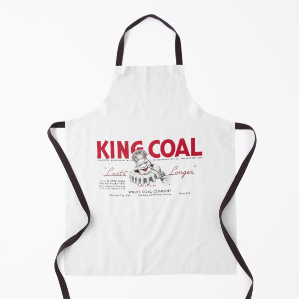 Item preview, Vintage King Coal - Lasts Longer - Wight Coal Company - Brigham City, Utah designed and sold by QuayTradingCo.