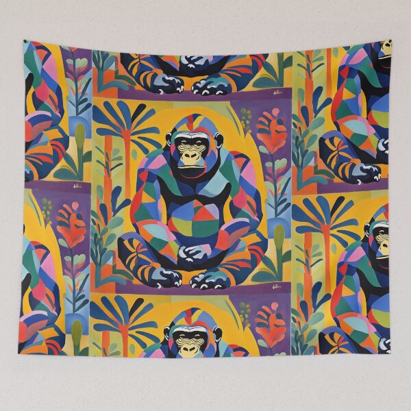 Item preview, IvaRenee Wildlife Collection, Gorilla  designed and sold by IvaRenee.