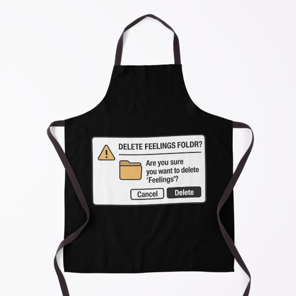 Item preview, Delete Feelings Foldr designed and sold by PlanetBoi.