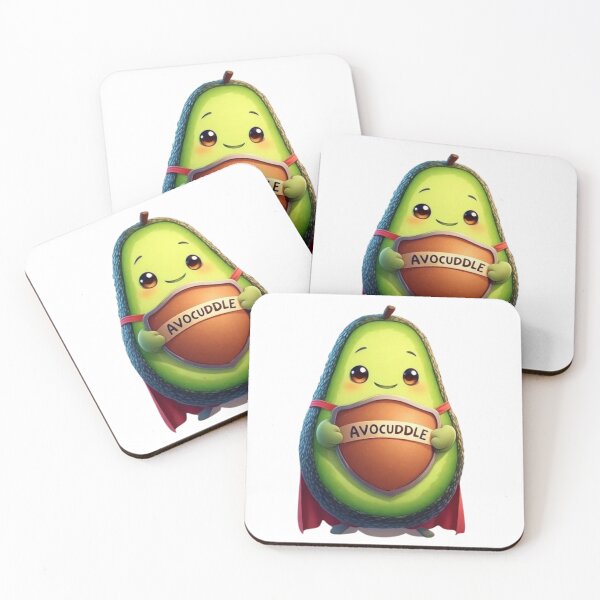 Item preview, Avocuddle Superhero – Cute Avocado Character Design designed and sold by Cosmic Grahics.