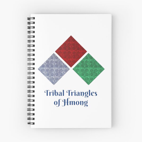 Item preview, Tribal Triangles of Hmong – Geometric Ethnic Star Pattern designed and sold by PimTribe.