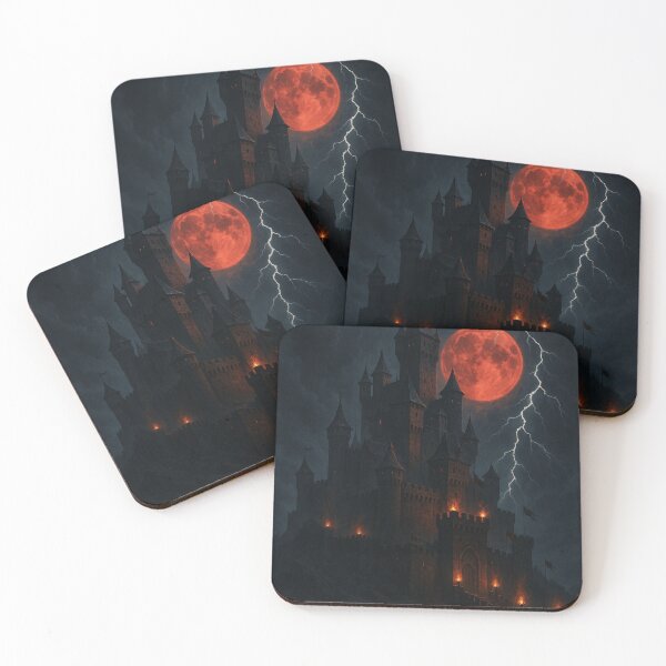Item preview, Blood Moon Gothic Castle designed and sold by photoparadise22.