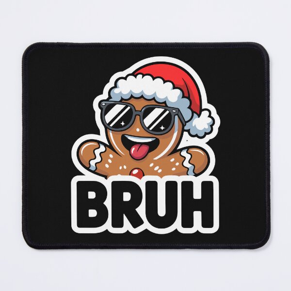 Item preview, Bruh Funny Christmas Gingerbread Man Teens Boys Kids designed and sold by clothesy7.