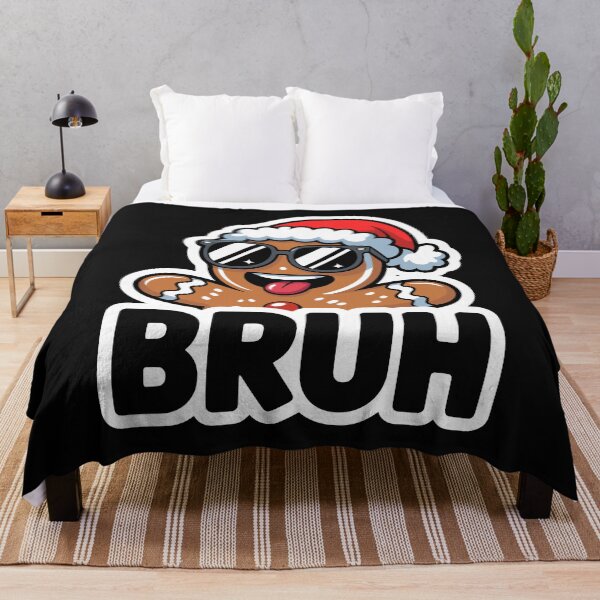 Item preview, Bruh Funny Christmas Gingerbread Man Teens Boys Kids designed and sold by clothesy7.