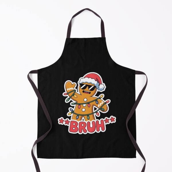 Item preview, Funny Bruh Gingerbread Man Tangled Christmas Lights Boys Men designed and sold by clothesy7.