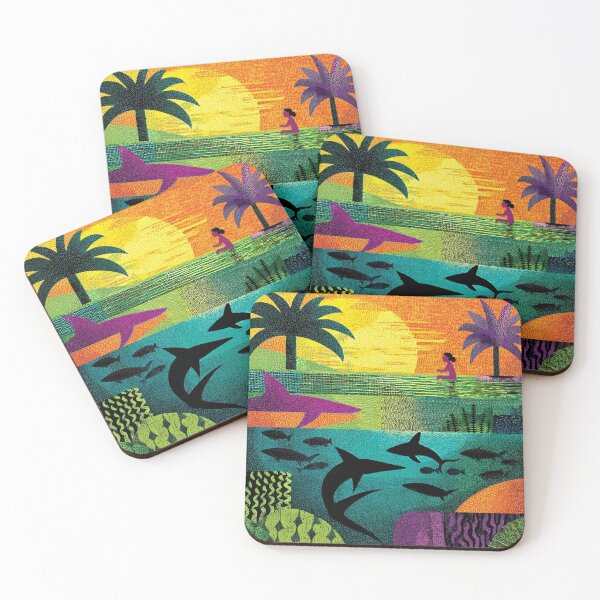 Item preview, The Fearless Swimmer designed and sold by NdotoPop.