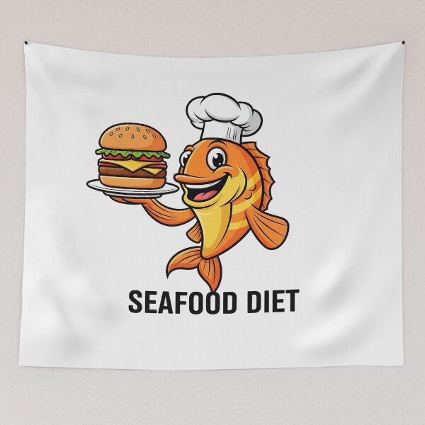 Item preview, seafood diet designed and sold by Amadijoy.