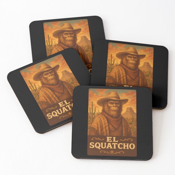 Item preview, Guardian Of The Desert Bigfoot Sasquatch El Squatcho designed and sold by Blok45.