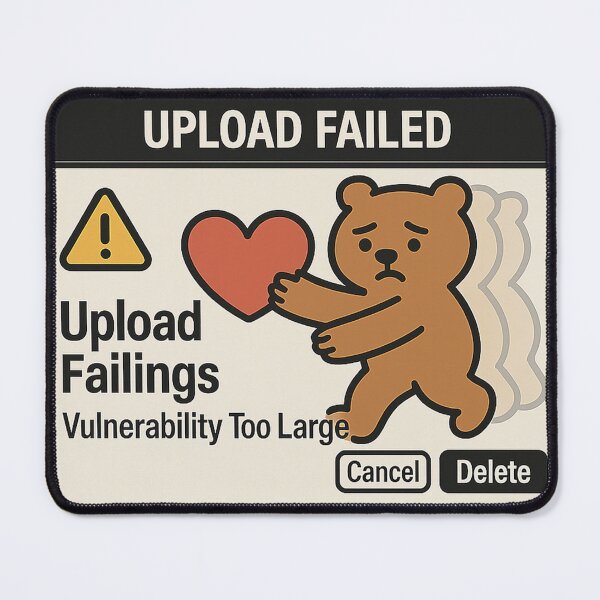 Item preview, Upload Failed: Vulnerability Too Large designed and sold by PlanetBoi.