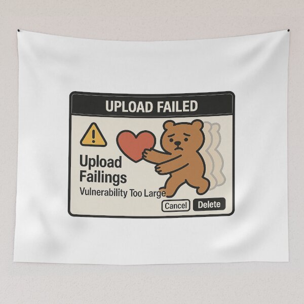 Item preview, Upload Failed: Vulnerability Too Large designed and sold by PlanetBoi.