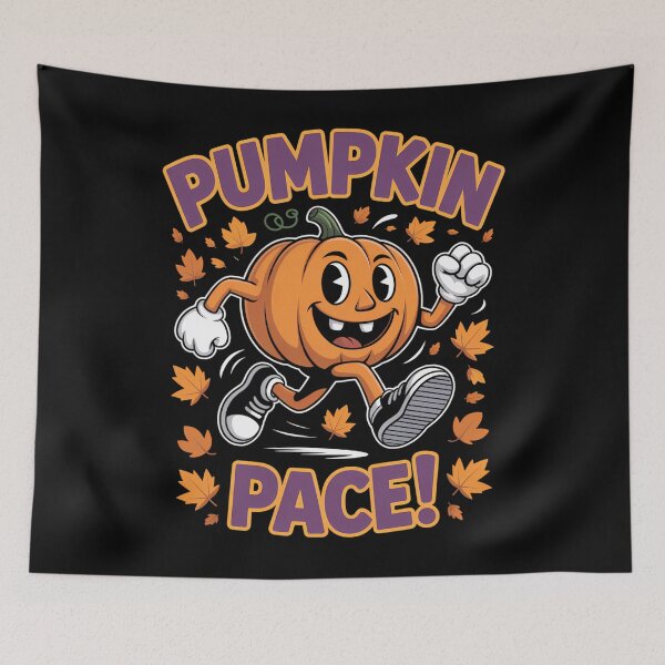 Item preview, Halloween Pumpkin Running Fall designed and sold by aidenpier.