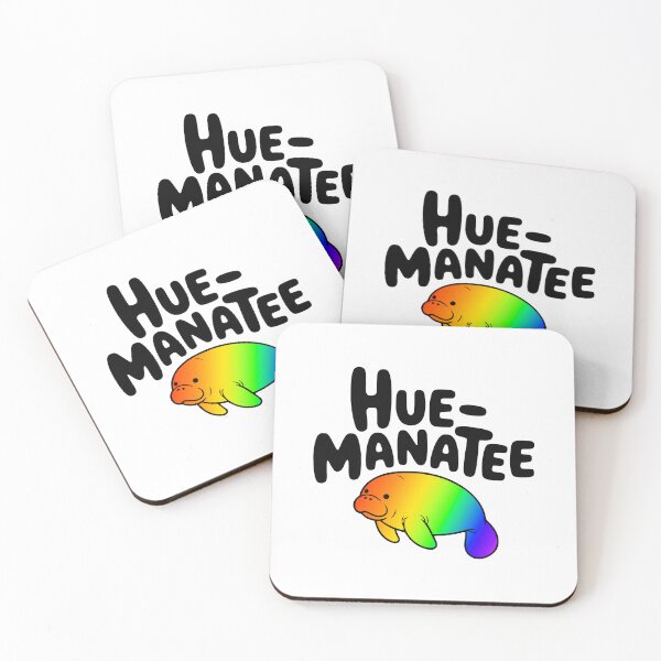 Item preview, Hue Manatee! Cute Mantee Pun designed and sold by PMCreative.