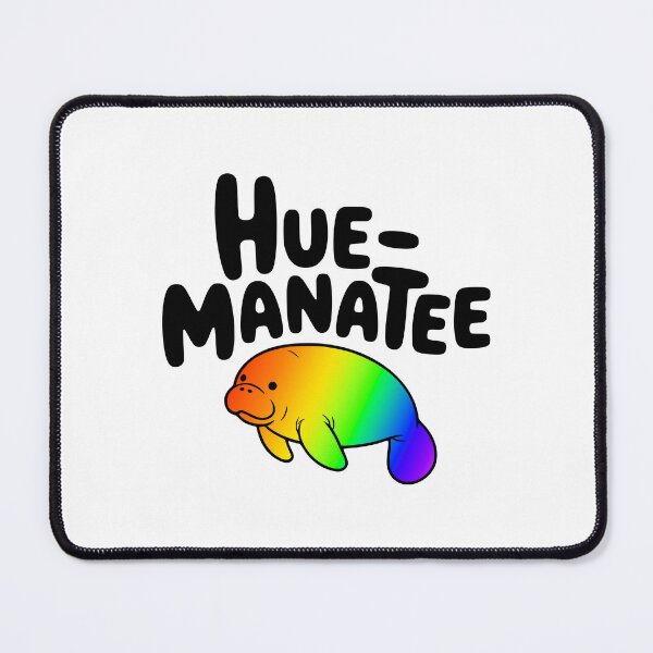 Item preview, Hue Manatee! Cute Mantee Pun designed and sold by PMCreative.
