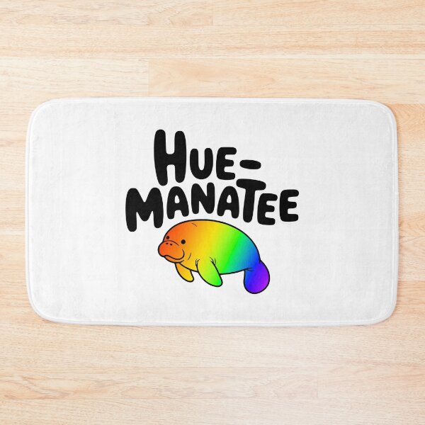 Item preview, Hue Manatee! Cute Mantee Pun designed and sold by PMCreative.