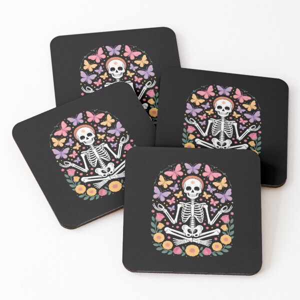 Item preview, Halloween Skeleton Yoga Lovers Cute designed and sold by aidenpier.