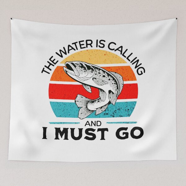 Item preview, The water is calling and I must go designed and sold by Vision Crafted.