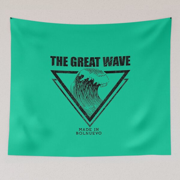 Item preview, The Great Wave Made in Bolnuevo designed and sold by mzrn-souvenirs.