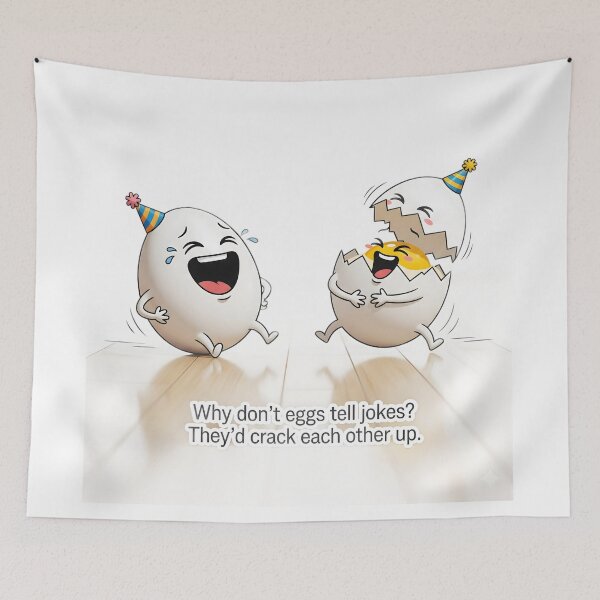 Item preview, why don't eggs tell jokes designed and sold by Amadijoy.