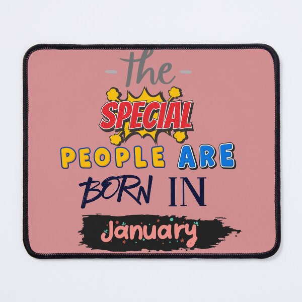 Item preview, Special People are born in January designed and sold by ULTRAMAX_DESIGN.