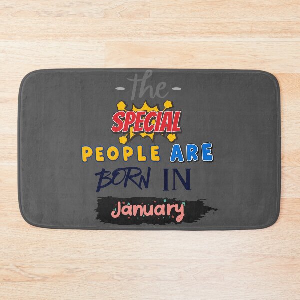 Item preview, Special People are born in January designed and sold by ULTRAMAX_DESIGN.