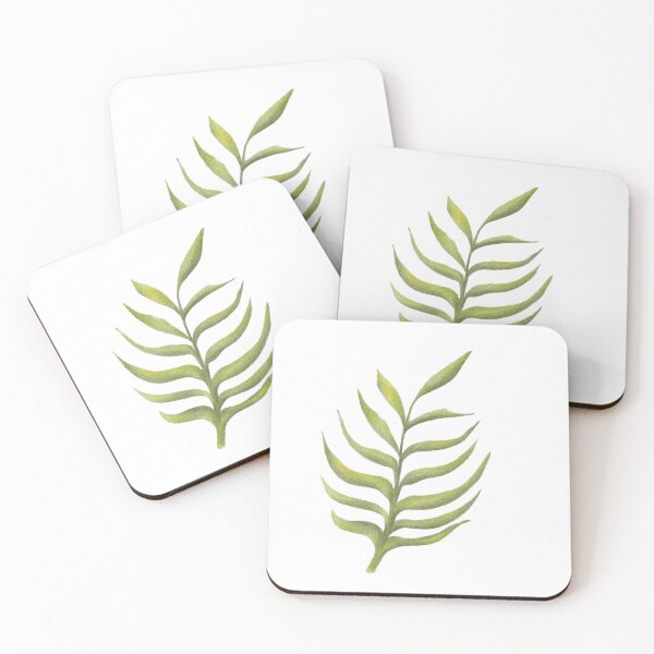 Item preview, Long green leaves designed and sold by cadstudios.