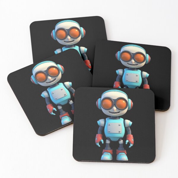 Item preview, Funny Cartoon Robot Kids Sci-Fi designed and sold by Static-Fractal.