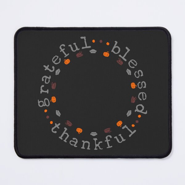 Item preview, Grateful Thankful Blessed Thanksgiving Fall Feast Food  designed and sold by BeYOUtifulFaith.