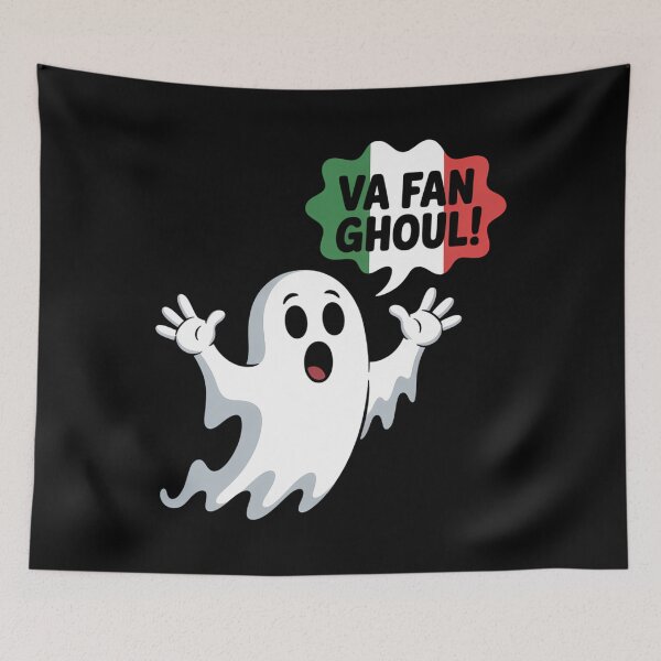 Item preview, Ghost Italian Halloween Funny designed and sold by savrmiller.