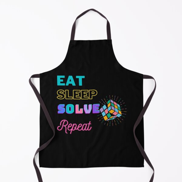 Item preview, Rubik eat sleep solve repeat designed and sold by longshirtdn.