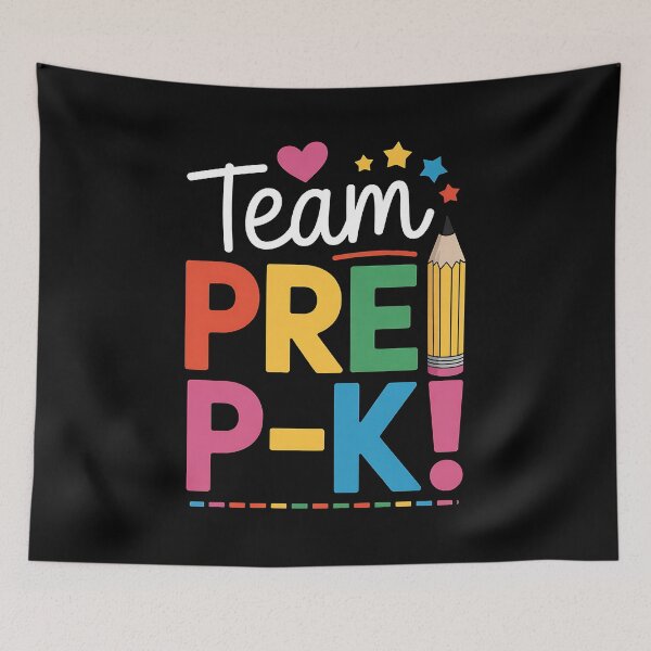 Item preview, Pre-k Team Pencil Teacher Student Back to School designed and sold by BakeryDozen.