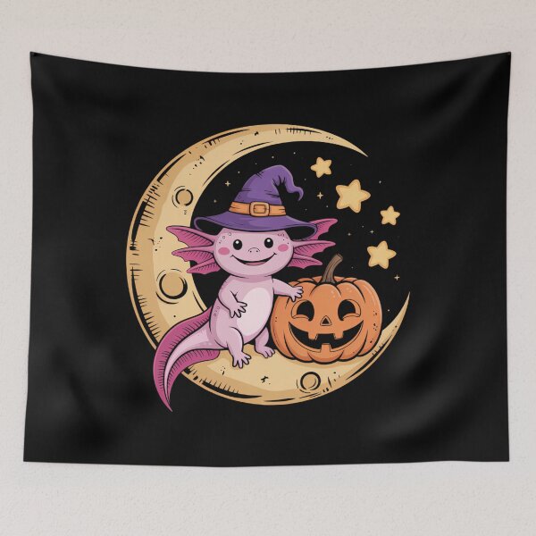 Item preview, Halloween Axolotl Cute Fall Cute designed and sold by savrmiller.