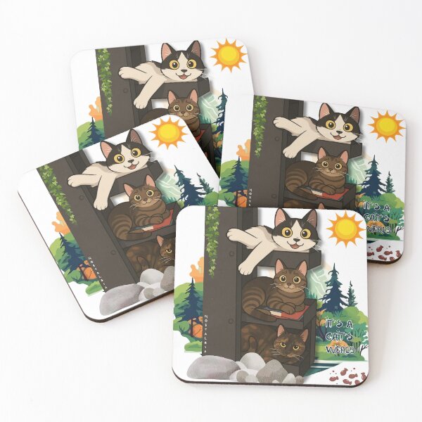 Item preview, It's a Cat's World designed and sold by Eddieg310.