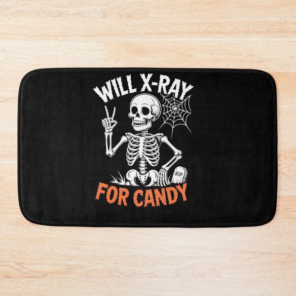 Item preview, Halloween Candy Lovers Joke Skeleton designed and sold by savrmiller.