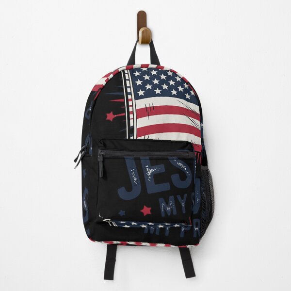 Item preview, Jesus Is My Savior Trump Is My President American Flag  designed and sold by Charidana.