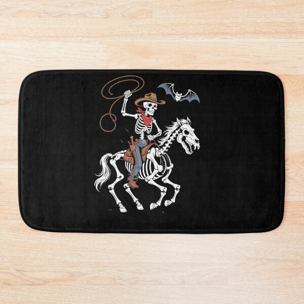 Item preview, Halloween Cowboy Horse Skeleton Cool Scary designed and sold by savrmiller.