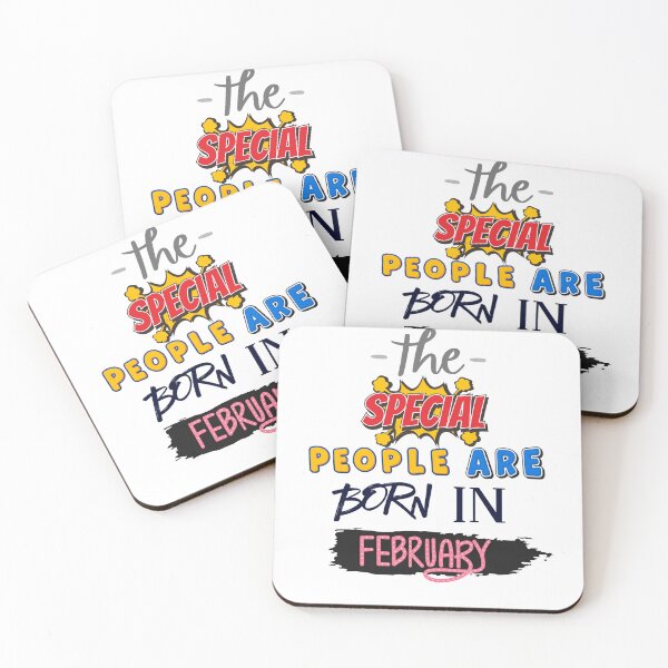 Item preview,  Special People are born in February designed and sold by ULTRAMAX_DESIGN.