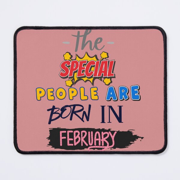 Item preview,  Special People are born in February designed and sold by ULTRAMAX_DESIGN.